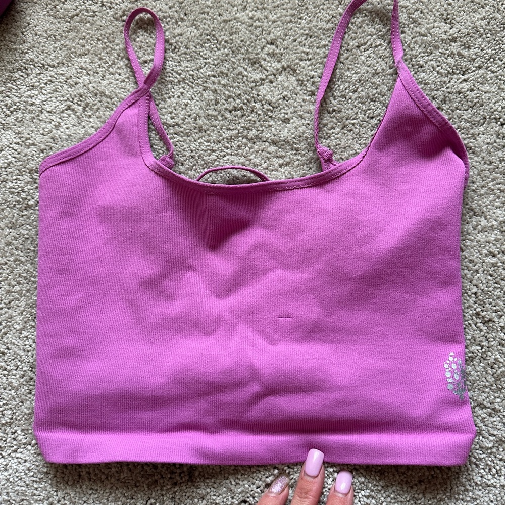 Free people tighten up low back crop